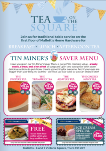 Malletts-Tea-On-The-Square--Offer-Truro-Falmouth-July-August