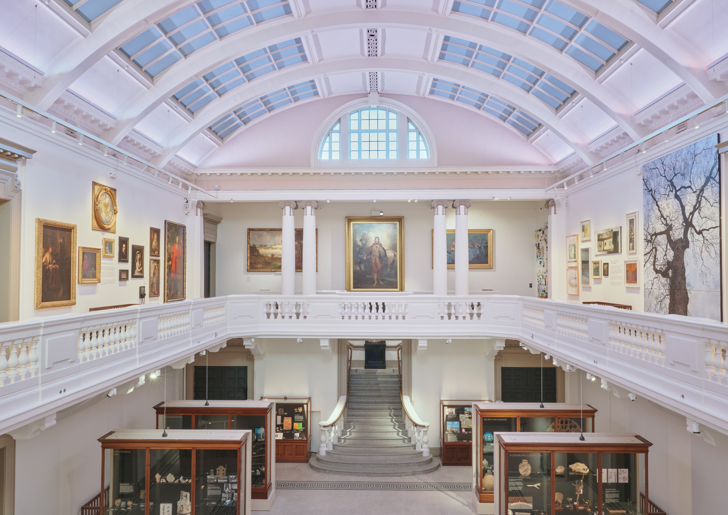 cornwall museum and gallery interior